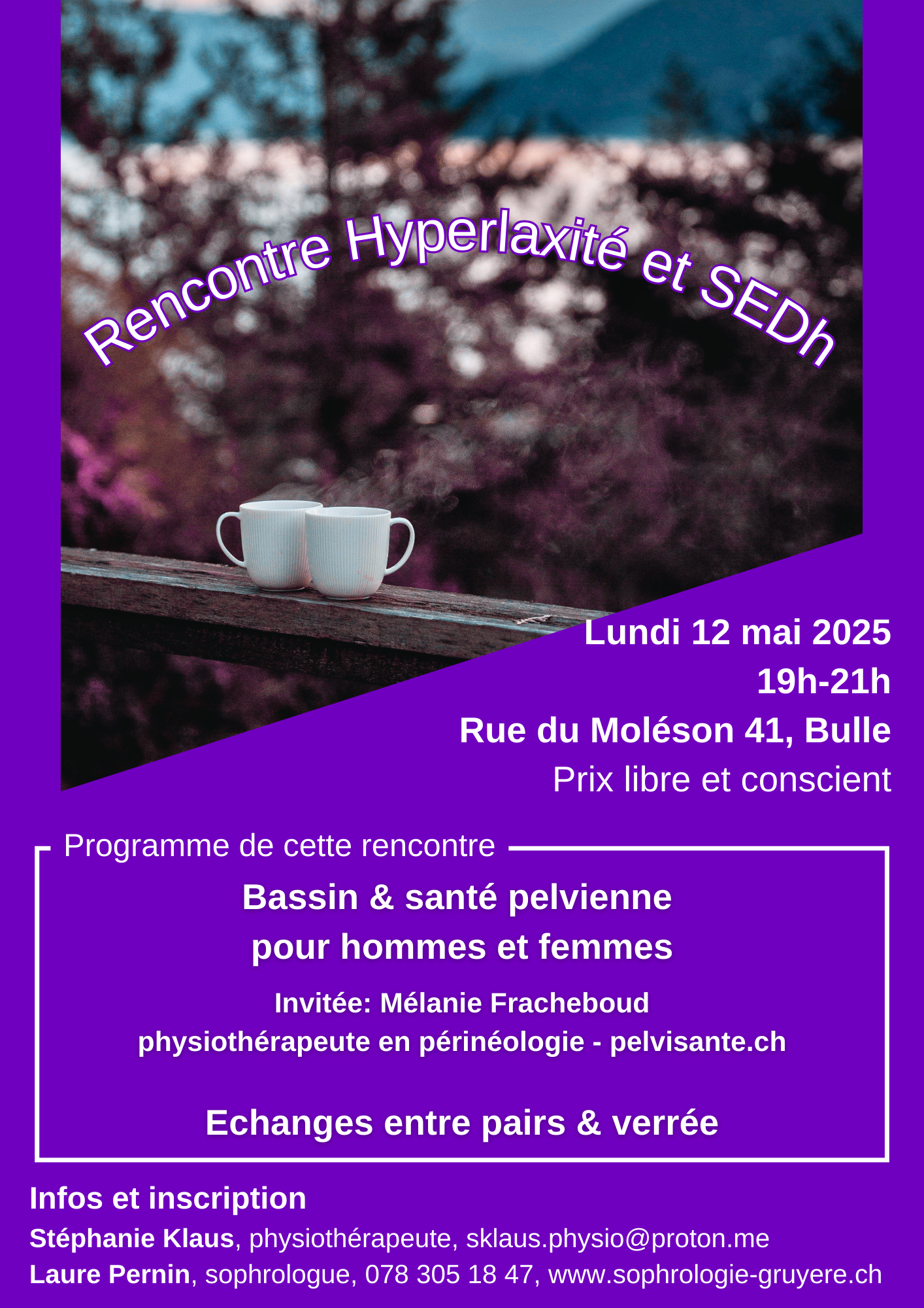 Rencontre hyperlaxité et SEDh nourriture anti-inflammatoire naturopathe